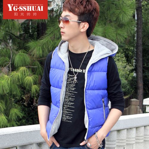 Débardeur homme Cotton vest Polyéthylène téréphtalate PET pour hiver - Ref 1585682