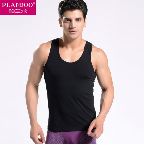 Débardeur homme maillot de corps PLANDOO en modal pour été - Ref 1585730