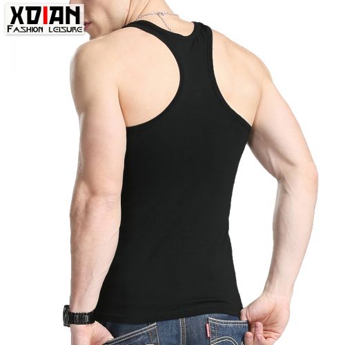 Débardeur homme maillot de corps XDIAN en coton pour été - Ref 1585749