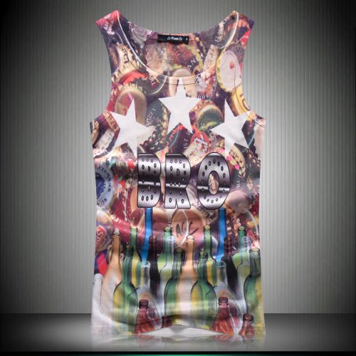 Débardeur homme maillot de corps en coton ammoniac pour été - Ref 1585794