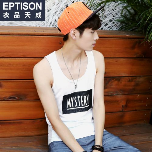 Débardeur homme maillot de corps EPTISON en coton pour été - Ref 1585795