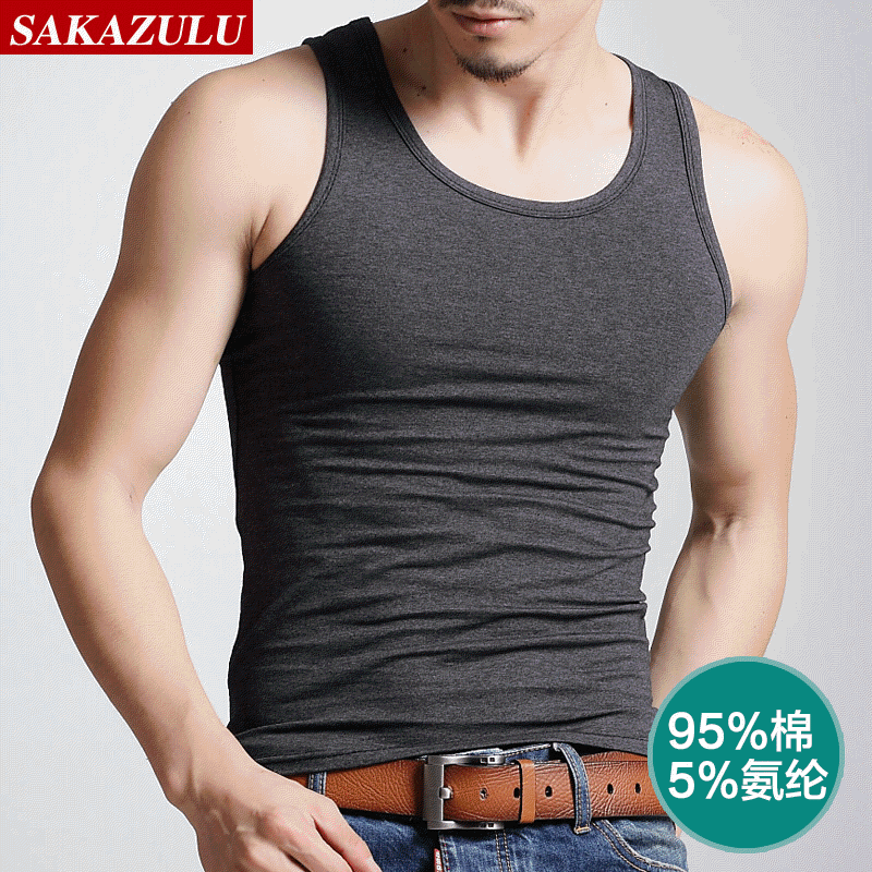Débardeur homme Woolen gilet en Jinmian pour hiver - Ref 1585892