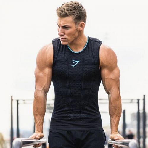 Débardeur homme maillot de corps en polyester pour été - Ref 1585931