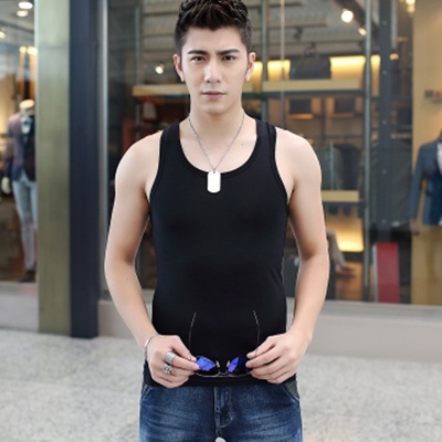 Débardeur homme Woolen gilet en coton pour été - Ref 1585936