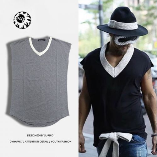 Débardeur homme maillot de corps SUPBIG en coton pour été - Ref 1586032