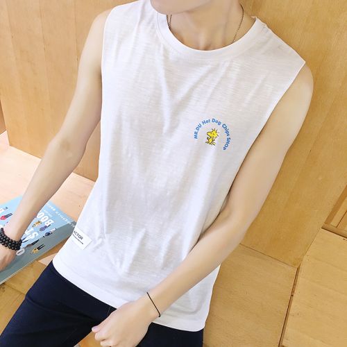 Débardeur homme maillot de corps SHIMNWIT Coton, fibre élastique polyuréthane spandex pour été - Ref 1586039