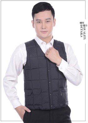 Débardeur homme Cotton vest en coton pour hiver - Ref 1586053