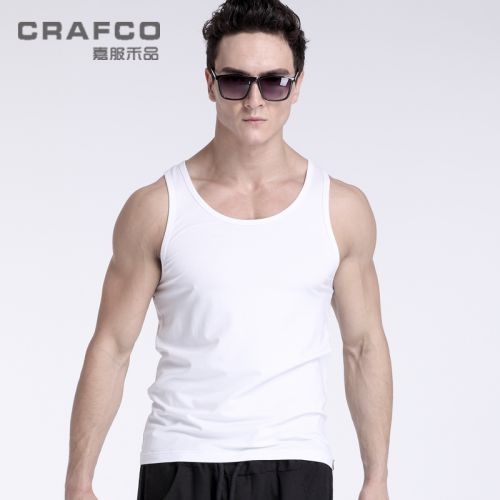 Débardeur homme maillot de corps en coton ammoniac pour été - Ref 1586077