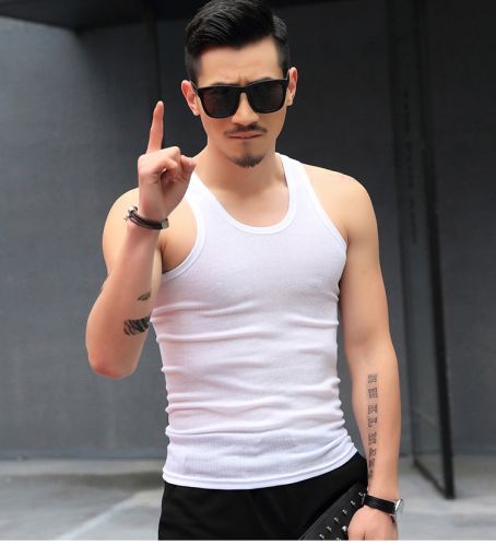 Débardeur homme maillot de corps en coton - Ref 1586082