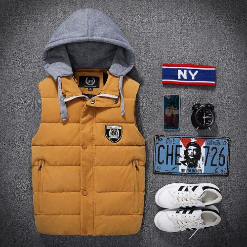 Débardeur homme Cotton vest en nylon pour automne - Ref 1586141