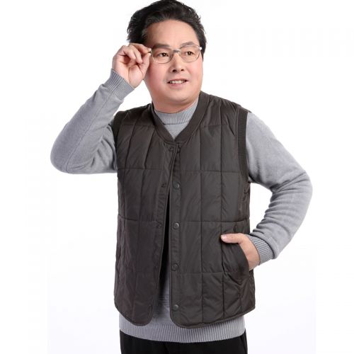 Débardeur homme Cotton vest en polyester pour hiver - Ref 1586150