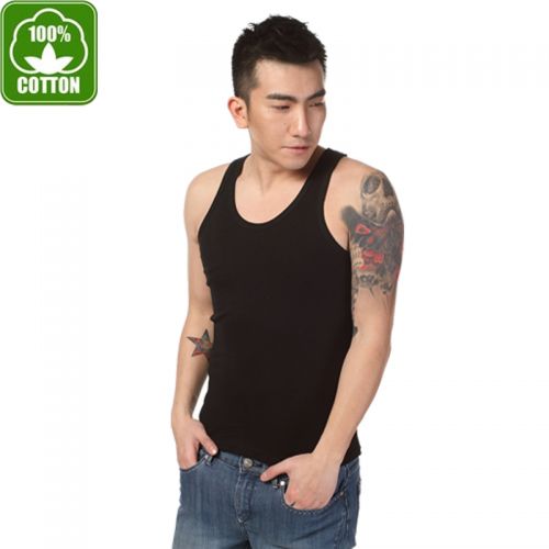 Débardeur homme maillot de corps en coton pour été - Ref 1586162
