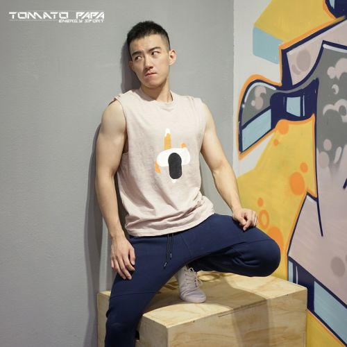 Débardeur homme maillot de corps TOMATOPAPA en coton pour été - Ref 1586213