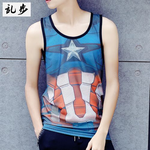 Débardeur homme maillot de corps RAMPO en polyester pour été - Ref 1586219