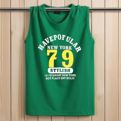 Débardeur homme maillot de corps en coton pour été - Ref 1586228