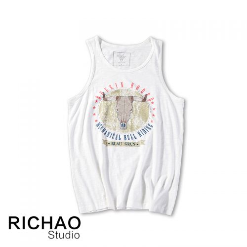 Débardeur homme maillot de corps en coton pour été - Ref 1586241