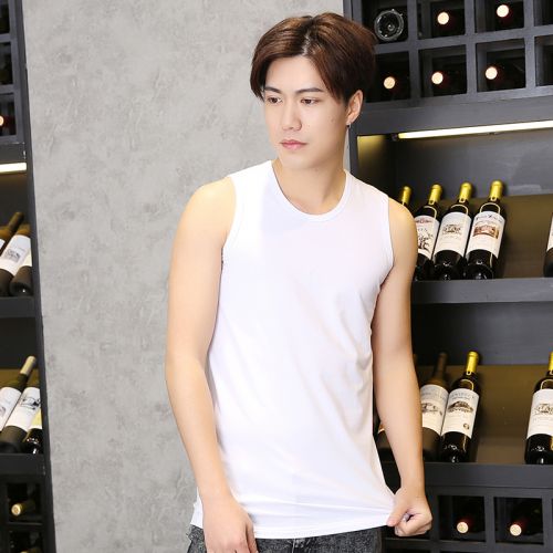 Débardeur homme maillot de corps en coton pour été - Ref 1586263