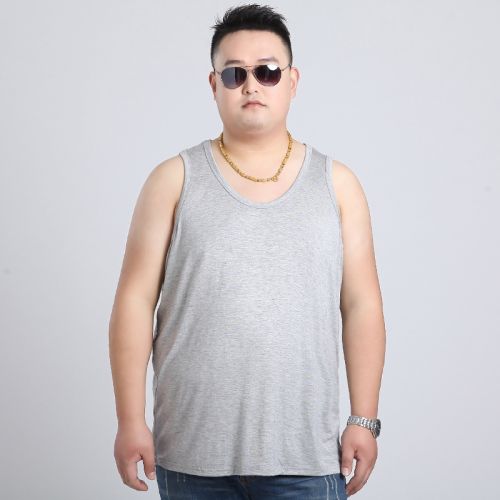 Débardeur homme maillot de corps FCRDMU Coton fibre élastique polyuréthane spandex pour été - Ref 1586272