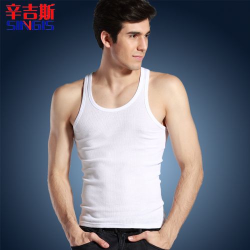 Débardeur homme maillot de corps en coton pour été - Ref 1586279