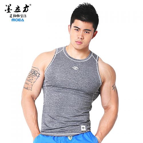 Débardeur homme maillot de corps en polyester pour été - Ref 1586287