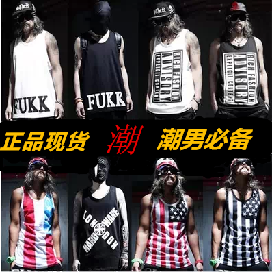 Débardeur homme maillot de corps DANGEROUS en coton pour été - Ref 1586351