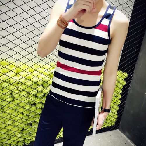 Débardeur homme maillot de corps en coton ammoniac pour été - Ref 1586368