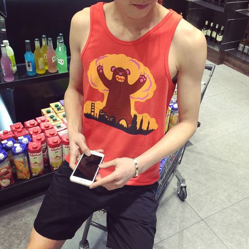 Débardeur homme maillot de corps pour été - Ref 1586369