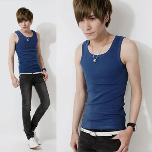 Débardeur homme Woolen gilet en coton pour été - Ref 1586403