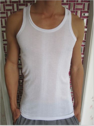 Débardeur homme maillot de corps en polyester pour été - Ref 1586516