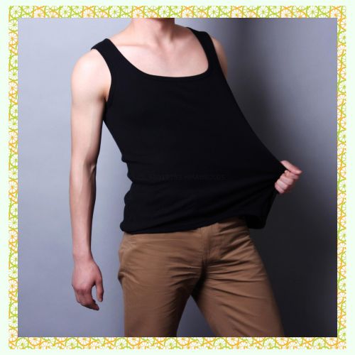 Débardeur homme maillot de corps en coton pour été - Ref 1586607