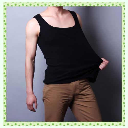 Débardeur homme maillot de corps en coton pour été - Ref 1586656