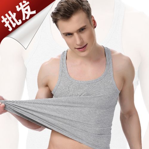 Débardeur homme maillot de corps ABINHOME en coton pour Quatre saisons - Ref 1586872