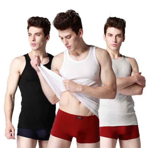 Débardeur homme maillot de corps en coton pour été - Ref 1586877