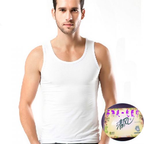 Débardeur homme maillot de corps en coton pour été - Ref 1586878