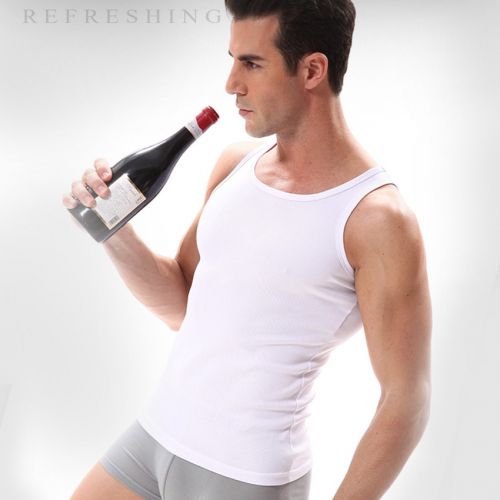 Débardeur homme maillot de corps ABAHOUSE en coton pour été - Ref 1586881