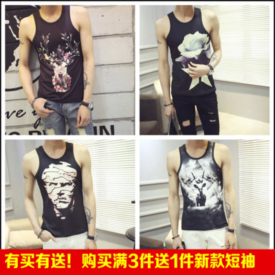 Débardeur homme maillot de corps en coton pour été - Ref 1586950