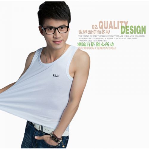 Débardeur homme maillot de corps en coton pour été - Ref 1586984