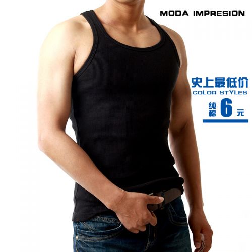 Débardeur homme maillot de corps MODAIMPRESION en coton pour été - Ref 1586989