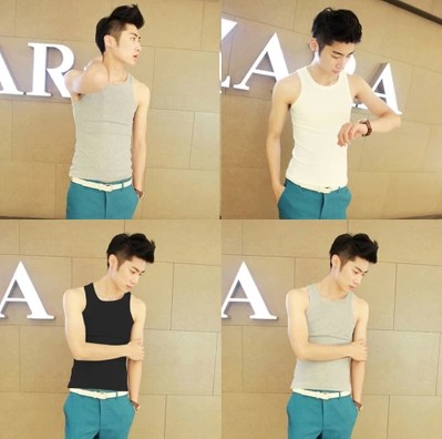 Débardeur homme maillot de corps pour été - Ref 1586990