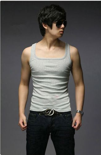 Débardeur homme maillot de corps BOYXCO en coton pour été - Ref 1586992