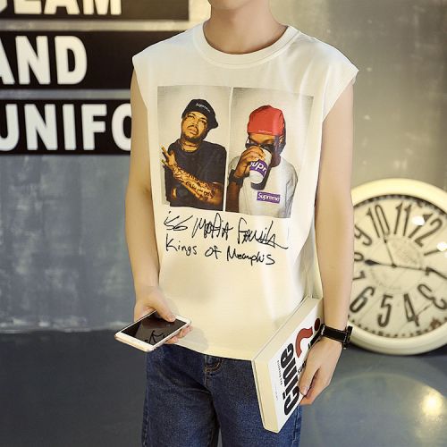 Débardeur homme maillot de corps en coton pour été - Ref 1587050