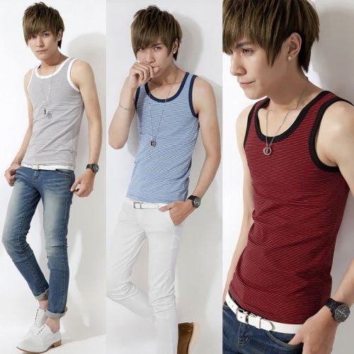 Débardeur homme maillot de corps en coton pour été - Ref 1587053