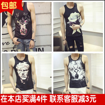 Débardeur homme maillot de corps en coton pour été - Ref 1587069