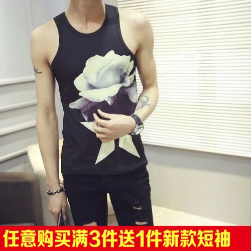 Débardeur homme maillot de corps en coton pour été - Ref 1587083