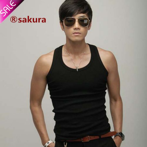 Débardeur homme maillot de corps SAKURA en coton pour été - Ref 1587153