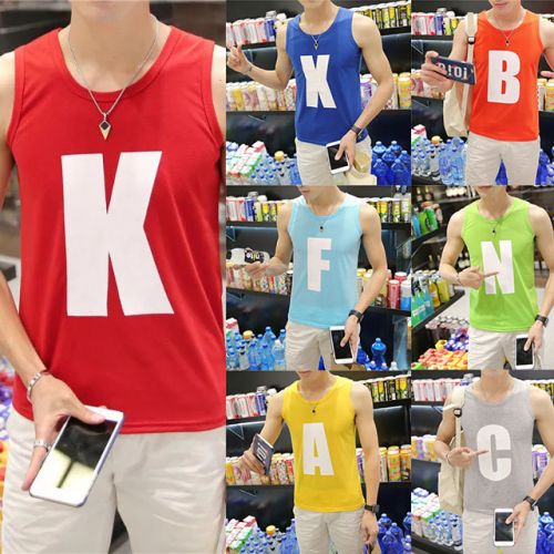 Débardeur homme maillot de corps en coton pour été - Ref 1587373