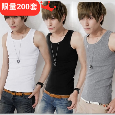 Débardeur homme maillot de corps en coton pour été - Ref 1587447