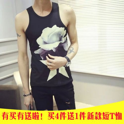 Débardeur homme maillot de corps en coton pour été - Ref 1587581