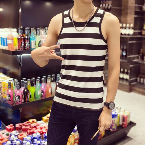 Débardeur homme maillot de corps en polyester pour été - Ref 1587748