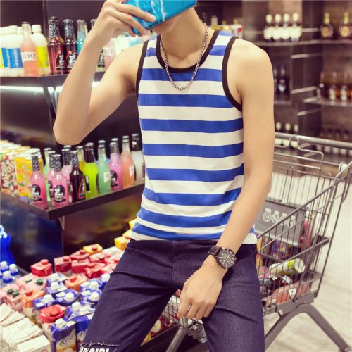 Débardeur homme maillot de corps en polyester pour été - Ref 1587753